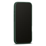 iPhone 16 WOOLNUT Full Grain Leather Case - MagSafe Compatible - Green