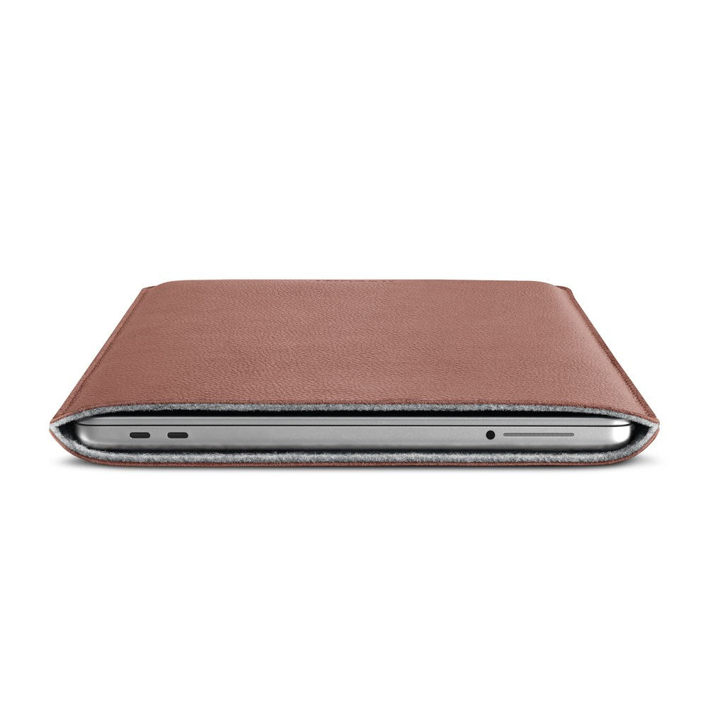 MacBook Neo 13 A18 Pro (2026) Woolnut Leather Sleeve - Brown