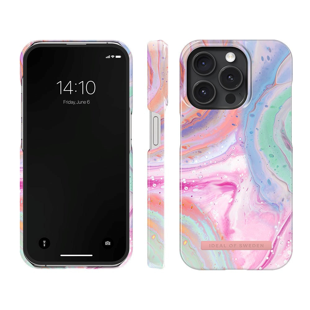 iDeal Of Sweden Fashion Case for iPhone 15 Pro - Pastel Marble