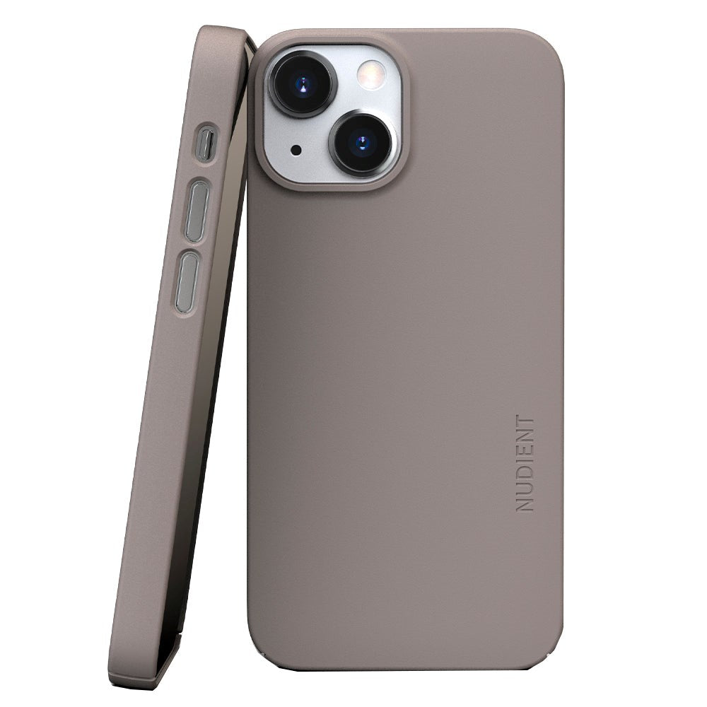 Nudient Thin Case V3 iPhone 13 Mini Case - Clay Beige