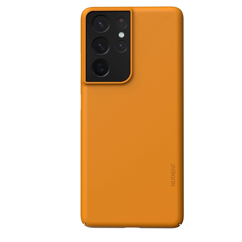 Samsung Galaxy S21 Ultra Nudient Thin Case V3 - Saffron Yellow