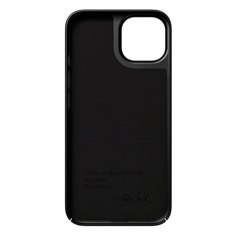 Nudient Thin Case iPhone 14 Back Case - Ink Black