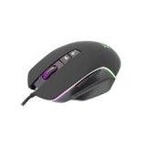 White Shark GARETH Gaming Mouse 6,400dpi with Built-in Light - Black