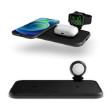 ZENS 4-in-1 Aluminium Wireless Charger 45W - Black