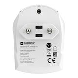 Skross Wall Charger w. 4 x USB-A 24W - White