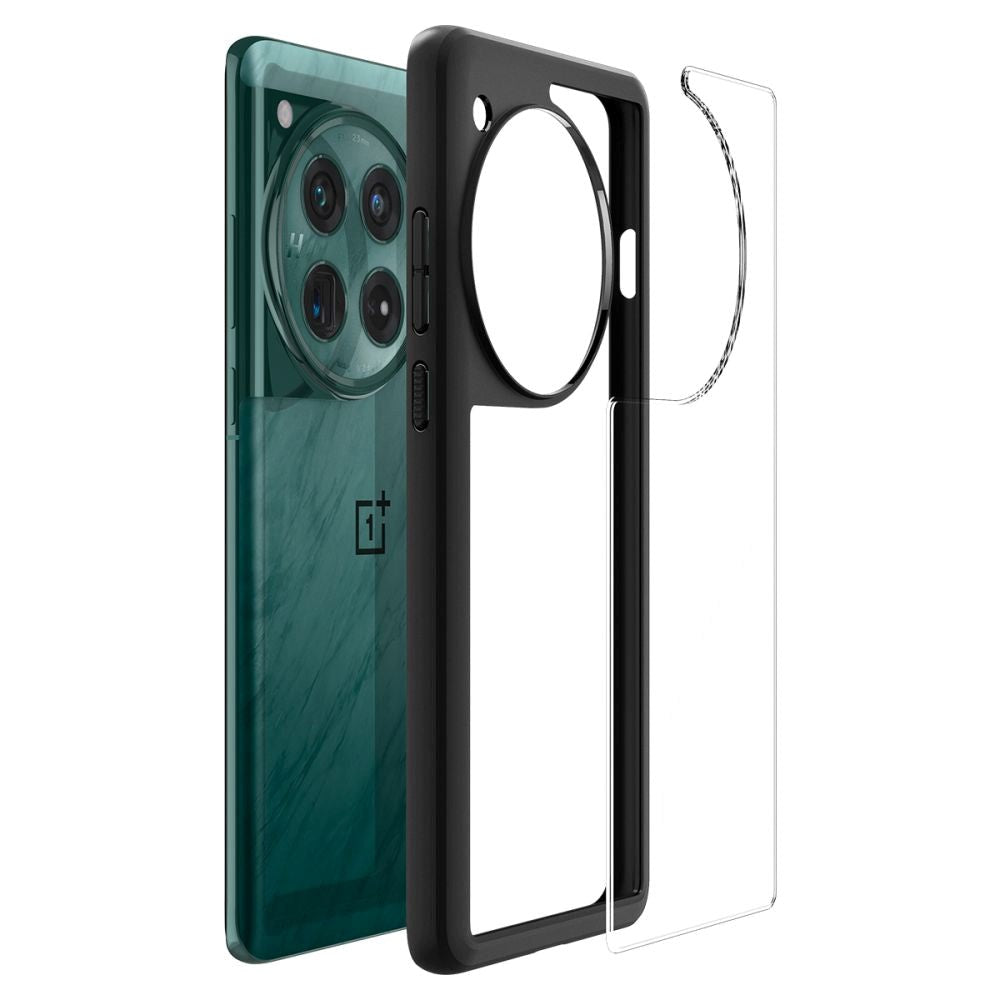 OnePlus 12 Spigen Ultra Hybrid Case - Transparent / Black