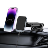 Tech-Protech V2 Magnetic Car Holder with MagSafe - Wireless Charging - Black