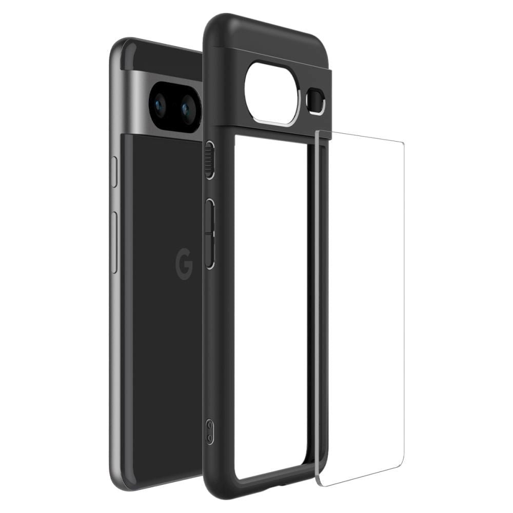 Google Pixel 8 Spigen Ultra Hybrid Case - Transparent / Black