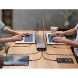 Hyper GaN 245W Charging Station with 4 x USB-C 100W - Grey