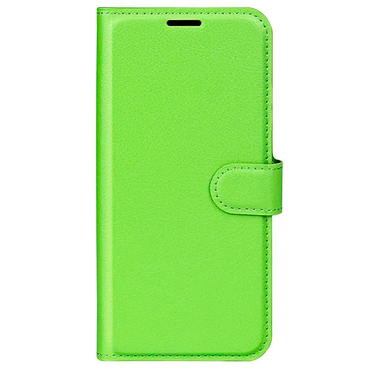 Samsung Galaxy A25 (5G) Litchi Læder Leather Case w. Wallet - Green