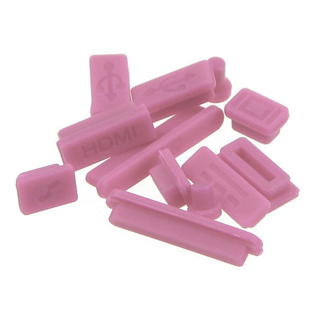 MacBook Silicone Anti-Dust Plugs - Pink