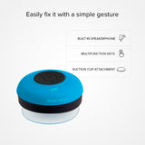 Music Hero Bluetooth Speaker with Suction Cup - Blue