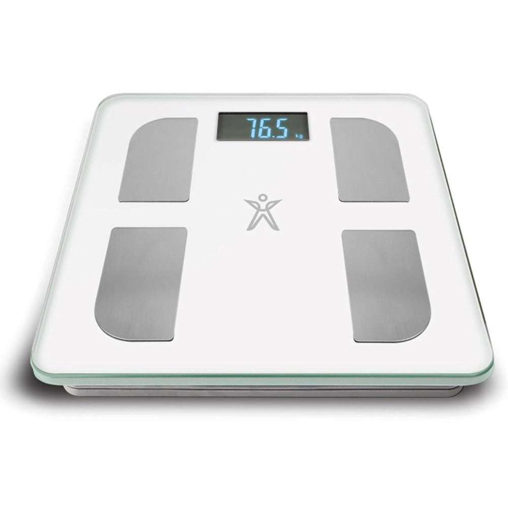 SBS Sport Digital Scale - Bath Scale with Bluetooth Body Analysis - White