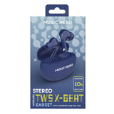 MUSIC HERO X-BEAT True Wireless In-Ear Headphones - Dark Blue