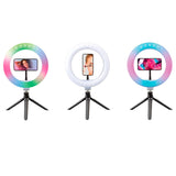 SBS Multicolour LED Tripod Ring Light - Black
