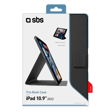 SBS iPad 10.9" (2024/2022) Book Pro Case - Black