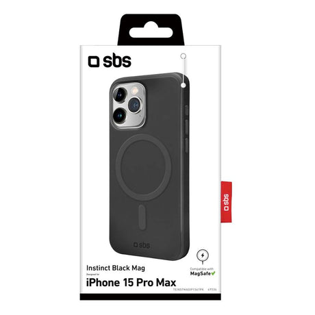 iPhone 15 Pro SBS Instinct Mag Case - MagSafe Compatible - Black