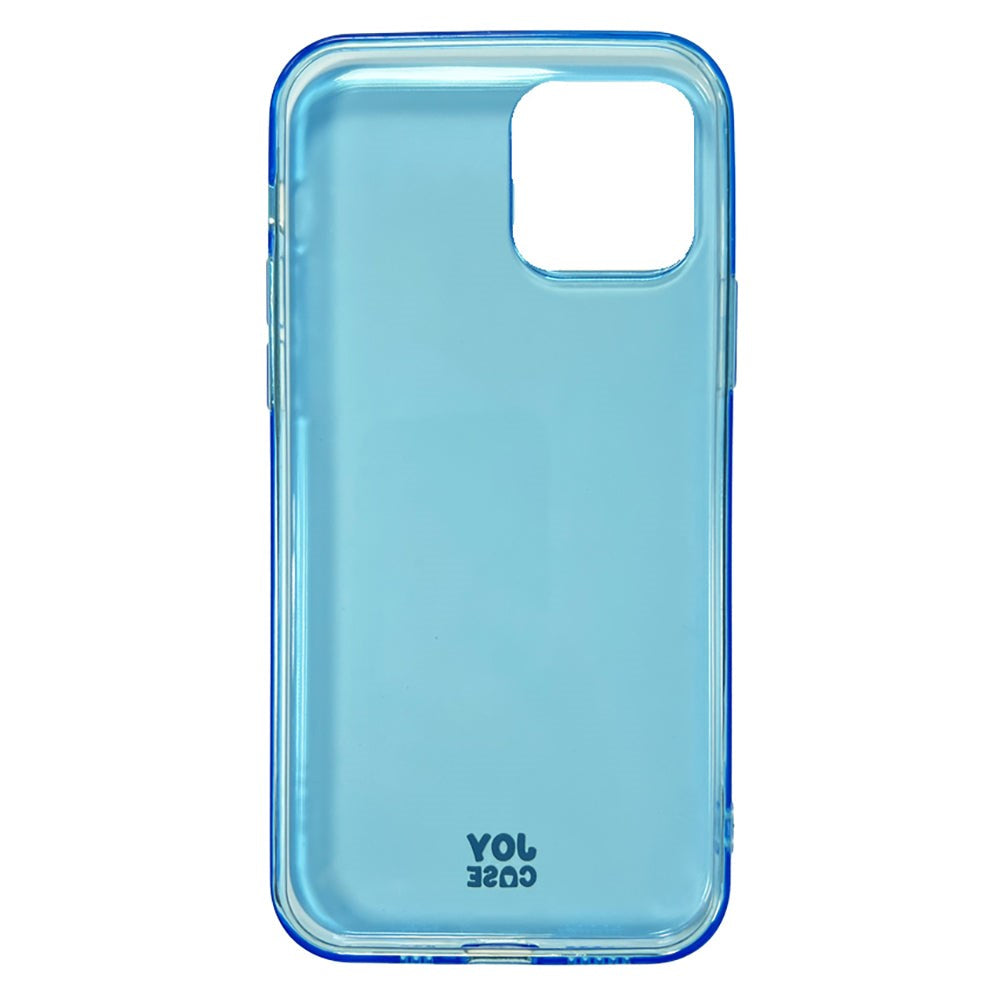 iPhone 12 / 12 Pro Joy Case Flexible Plastic Case - Transparent / Blue