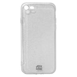 iPhone SE (2022 / 2020) / 8 / 7 Joy Case Hybrid Glitter Case - Transparent / Silver