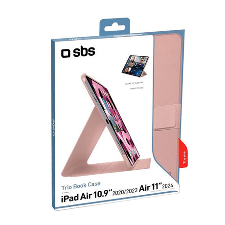 SBS iPad Air 10.9-11" (2024-2020) Book Pro Case - Pink