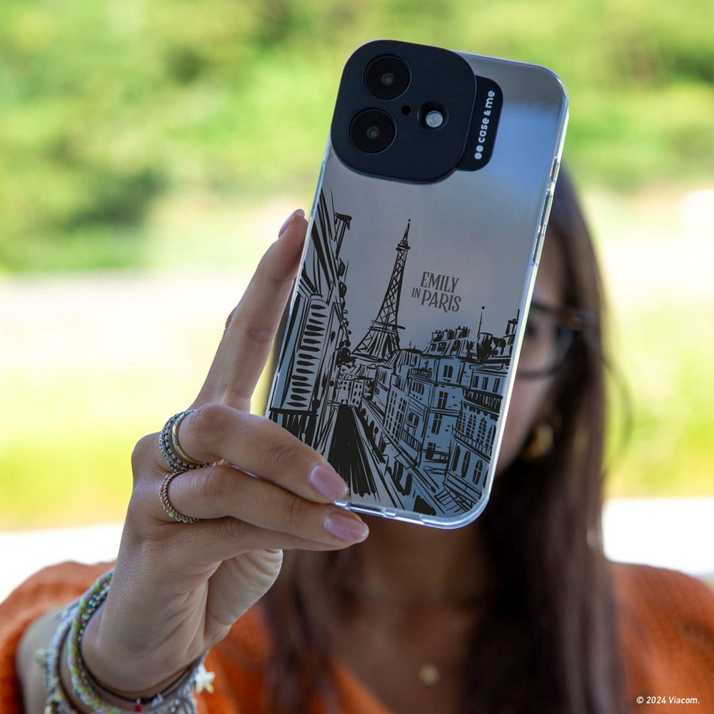 Case&Me - Emily in Paris iPhone 16 Case - Eiffel Tower