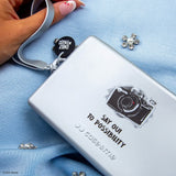 Case&Me - Emily in Paris Silicone Bag - Silver Camera