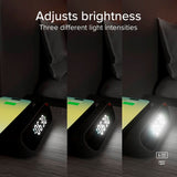 SBS 15W 2-in-1 Wireless Charger with Alarm Clock - Black