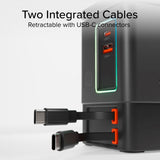 SBS 6-in-1 Wireless Charging Dock - MagSafe Compatible - Black