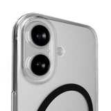 iPhone 17 PURO LITE MAG Hybrid Case - MagSafe Compatible - Transparent / Black