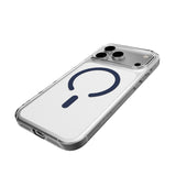 iPhone 17 Pro Max PURO LITE MAG Hybrid Case - MagSafe Compatible - Transparent / Blue