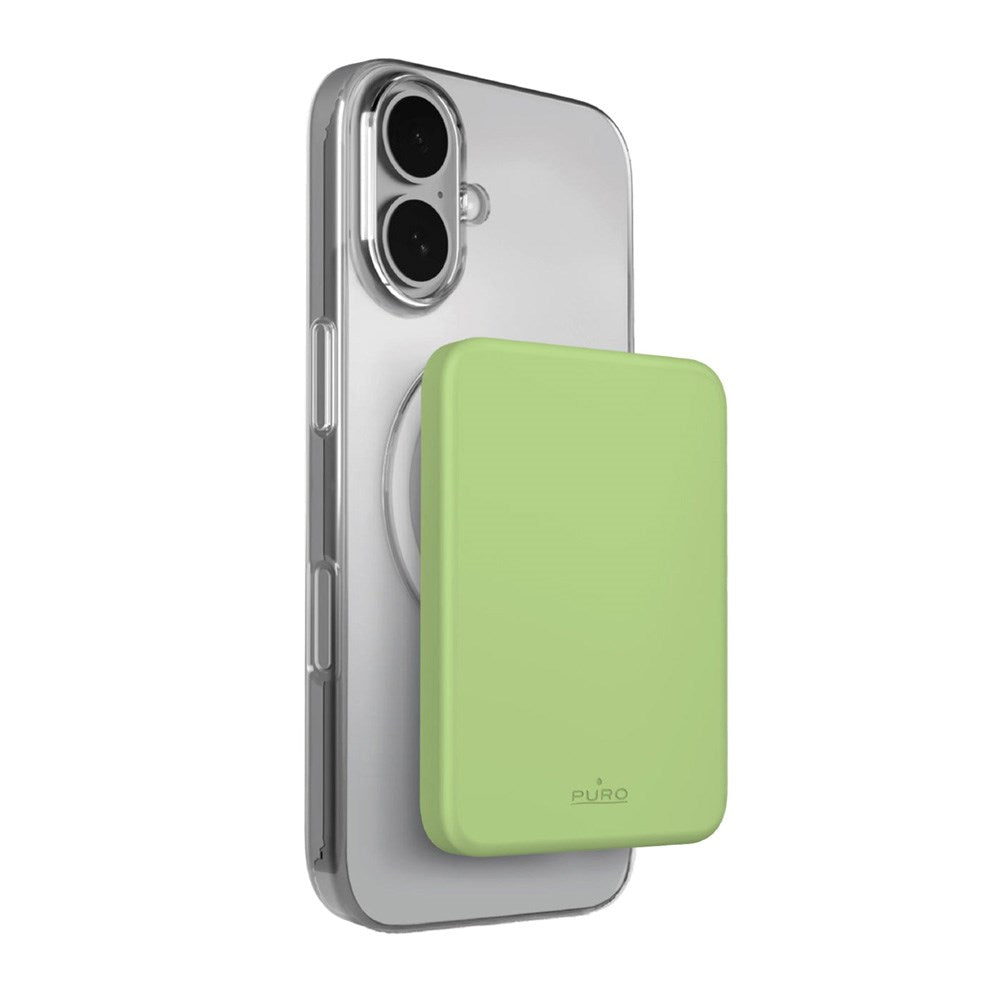 Puro MagSafe Powerbank 4200mAh with USB-C - Green