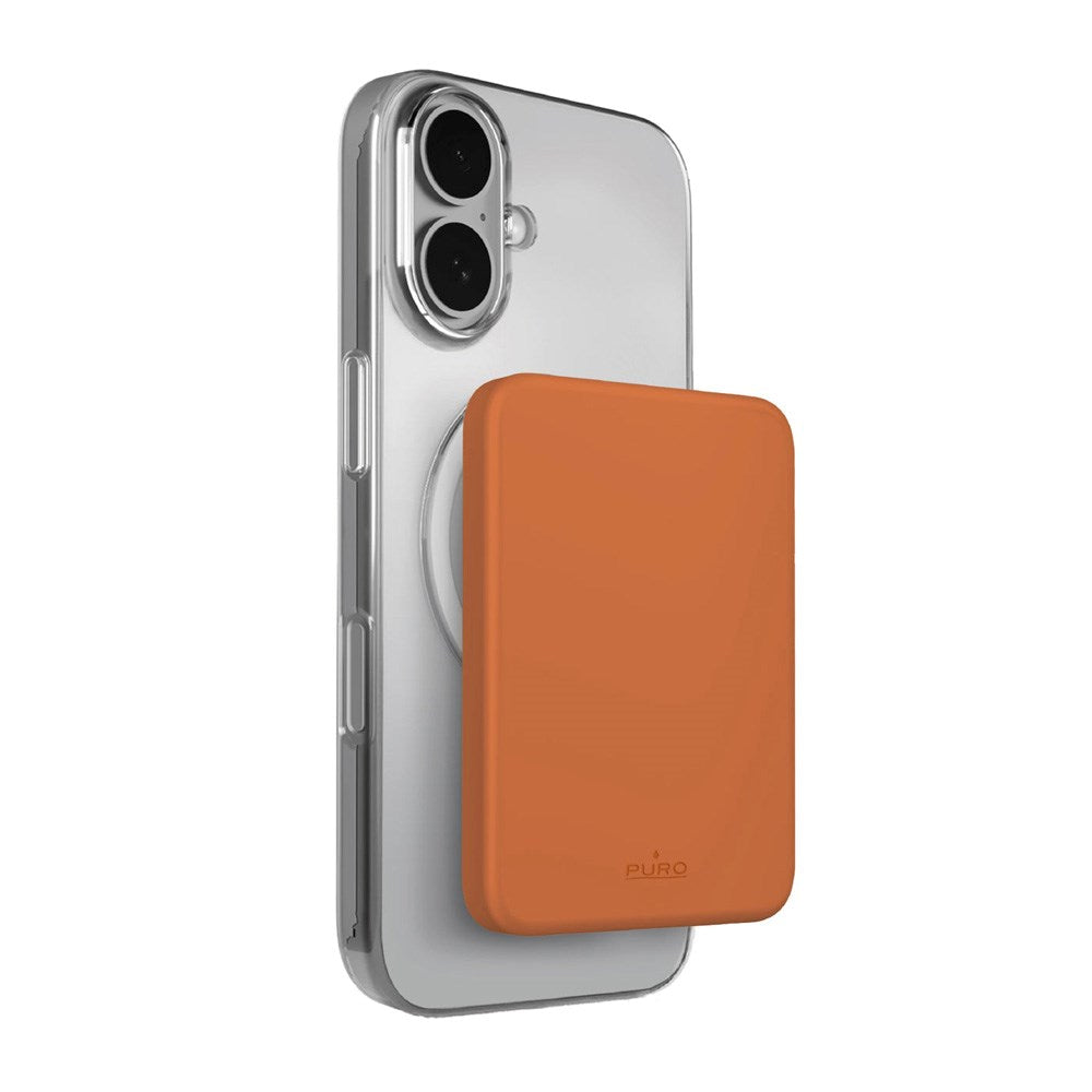 Puro MagSafe Powerbank 4200mAh with USB-C - Orange