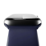 Apple Watch (42/44/SE/45/46/49mm) Puro ICON Silicone Watch Strap - Crown Blue