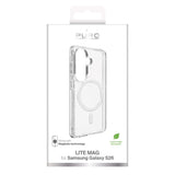 Samsung Galaxy S26 PURO LITE MAG Hybrid Case - MagSafe Compatible - Transparent