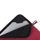 Tucano Second Skin Neoprene Computer Sleeve 13-14" (33 x 23.5 cm) - Melange - Dark Red