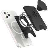 POPSOCKETS MagSafe Grip with Card Holder - Black