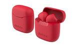 Defunc True Lite Bluetooth Headphones w. Charging Case - Red