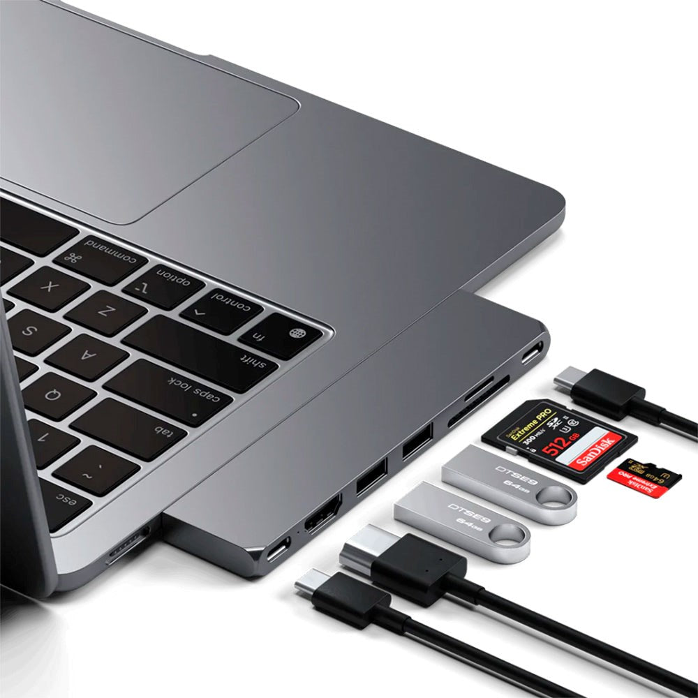 Satechi USB-C Pro Hub Slim with HDMI 100W - Space Grey