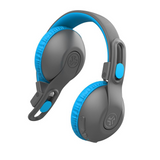 JLab JBuddies Studio 2 On-Ear Wireless Kids Headphones - Gray/Blue