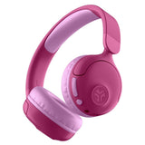 JLab JBuddies Pop 2-in-1 Wireless Headphones for Kids - On-Ear - Pink