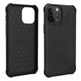 iPhone 12 Pro Max UAG METROPOLIS LT Series Genuine Leather Case - Black - Black