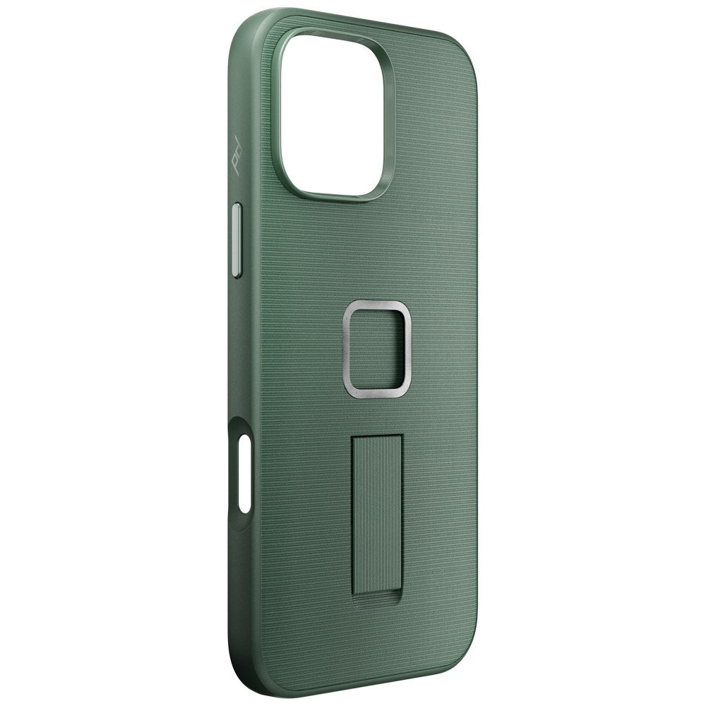 Peak Design iPhone 16 Pro Max Fabric Case with SlimLink Bracket & Finger Loop - MagSafe Compatible - Sage