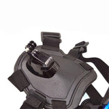 GoPro 1 - 4 Dog Harness with Mount - Black