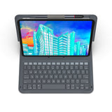 iPad 10.9" (2024/2022) - ZAGG Messenger Folio 2 Keyboard (Nordic) with Apple Pencil Holder - Charcoal