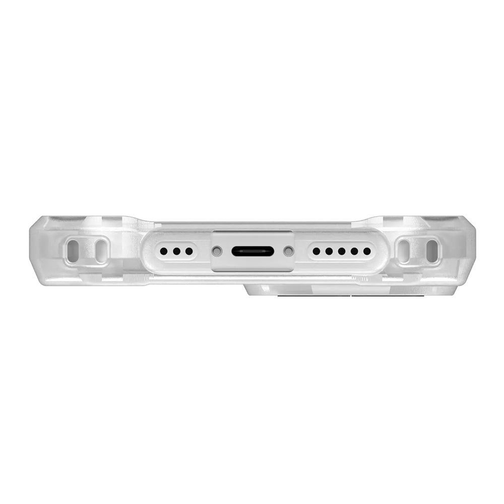 iPhone 14 Pro UAG ESSENTIAL ARMOR Series Case - MagSafe Compatible - Frosted Ice - Transparent