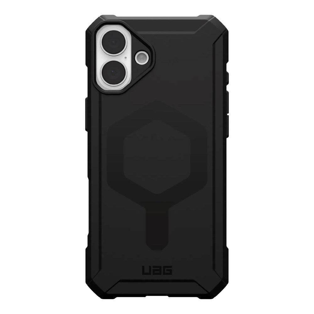 iPhone 16 Plus UAG ESSENTIAL ARMOR Series Case - MagSafe Compatible - Black