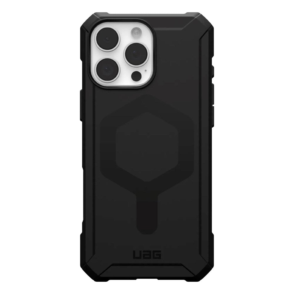 iPhone 16 Pro Max UAG ESSENTIAL ARMOR Series Case - MagSafe Compatible - Black