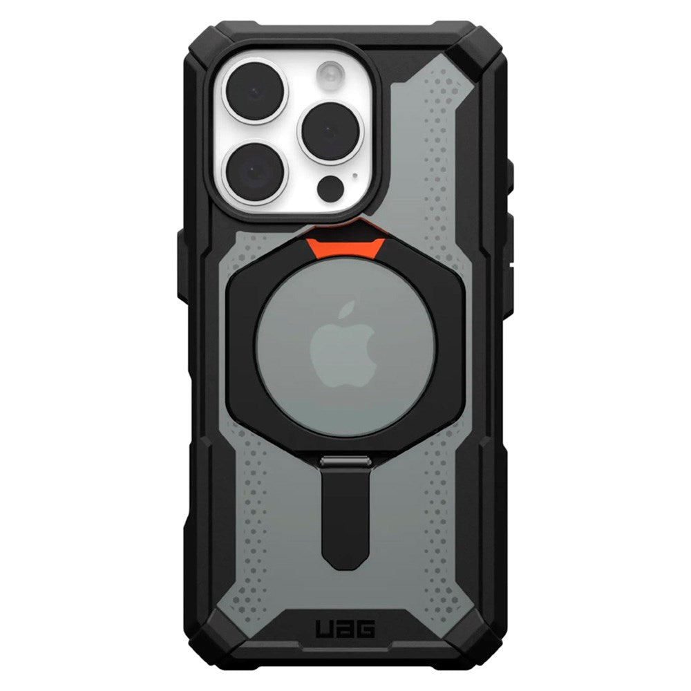 iPhone 16 Pro UAG PLASMA XTE Series Case - MagSafe Compatible - Black / Orange