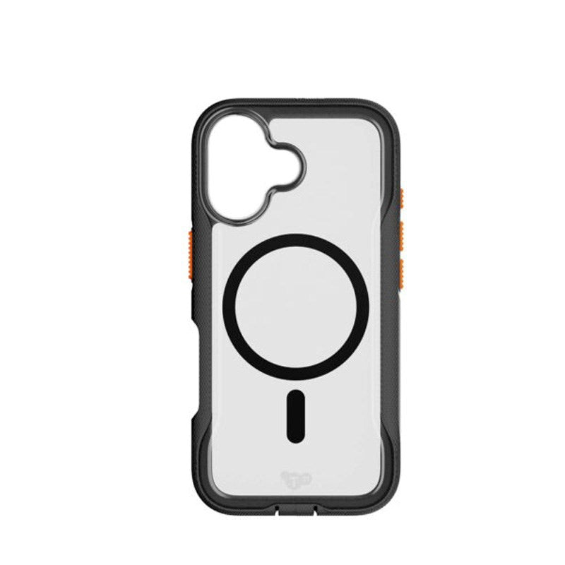 iPhone 17 Tech21 EVO Pro Case with Lanyard - MagSafe Compatible - Transparent / Black