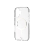 iPhone 17 Tech21 EVO Crystal Case - MagSafe Compatible - Transparent / Silver